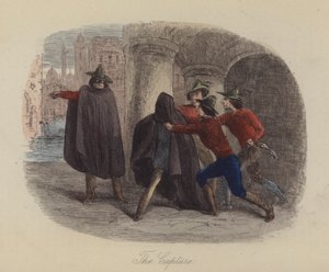 Illustration für Lewis Arundel oder Die Eisenbahn des Lebens von Frank E. Smedley von after Hablot Knight Browne