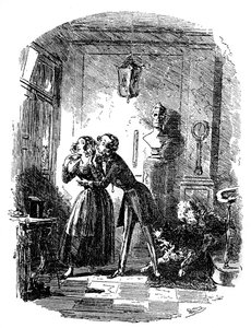 Dombey & Sohn von Charles Dickens von Hablot Knight Browne