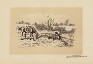Jagdszenen, Nr. 8, Entschieden kühl von Hablot Knight (1815 92) Browne