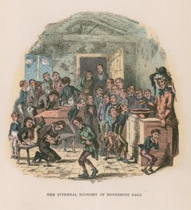 Illustration für Nicholas Nickleby von Hablot Knight Browne