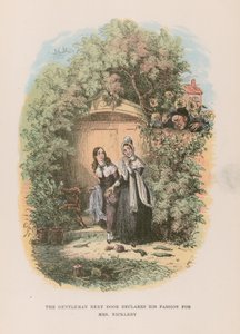 Illustration für Nicholas Nickleby von Hablot Knight Browne