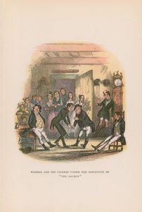 Illustration für Pickwick Papers von Hablot Knight Browne