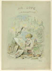 Herr Liebe, Architekt von Hablot Knight Browne