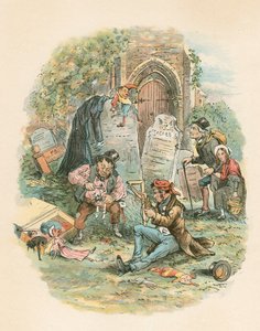 Szene aus Der Raritätenladen von Charles Dickens