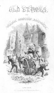 Titelseite von Old Saint Pauls von William Harrison Ainsworth, 1855 von Hablot Knight Browne