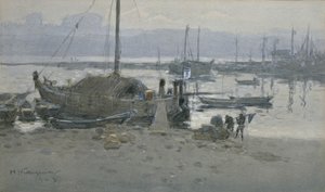 Tanabe Hafen von Hachir Nakagawa