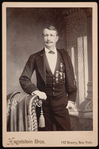 Porträt von J. Watts John Watts De Peyster 1821-1907, vor 1896