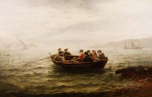 Auf dem Weg zur Kirche über die Schleuse von Hamilton Macallum
