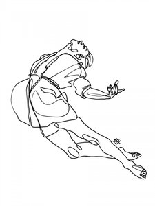 Expressive Figurenstudie von Hanna Lee Tidd