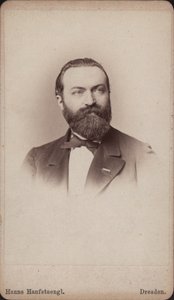 Porträt des Cellisten und Komponisten Friedrich Grützmacher 1832-1903, ca. 1865
