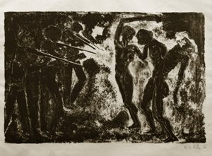 Totentanz von 1919: Das Standgericht / Exekution