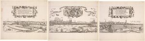 Panoramablick auf Nürnberg von Hanns Sebald Lautensack