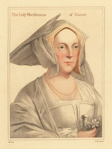 Margaret Wotton, Marchioness of Dorset von Hans (after) Holbein the Younger