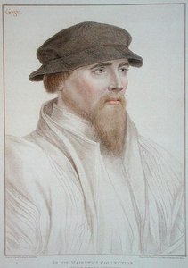 Porträt von John Gaye (gest.1557) graviert von Francesco Bartolozzi (1727-1815) 1796 von Hans (after) Holbein the Younger