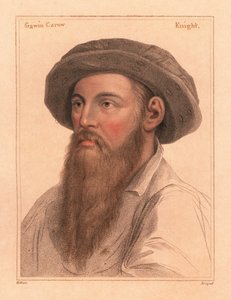 Sir Gavin Carew, Sohn von Sir Edmond Carew von Stringham von Hans (after) Holbein the Younger