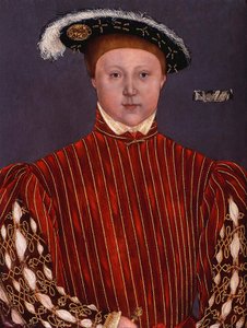Porträt von Edward VI., König von England von Hans (circle of) Holbein the Younger