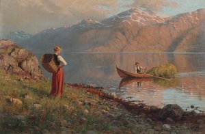 Verabredung am Fjord von Hans Andreas Dahl