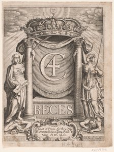 Titelblatt zu Christian IV Reces 1643
