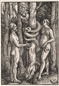 Adam und Eva von Hans Baldung