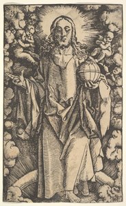 Christus mit einer Kugel, 15.-16. Jahrhundert von Hans Baldung