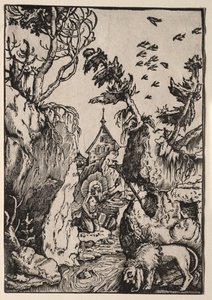 St. Hieronymus in der Wildnis