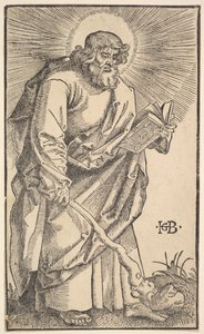 St. Judas Thaddäus aus Christus und die Apostel von Hans Baldung