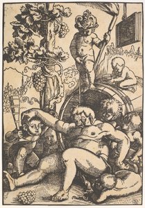 Der betrunkene Bacchus, ca. 1520
