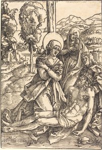 Die Beweinung Christi von Hans Baldung Grien