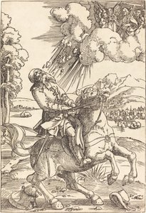Die Bekehrung des Heiligen Paulus von Hans Baldung Grien
