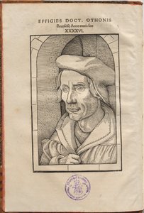 Annotationes Othonis Brunfelsii...in quatuor Euangelia & Acta Apostolorum... von Hans Baldung Grien, Otto Brunfels