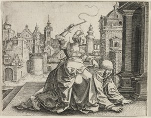Phyllis und Aristoteles von Hans Brosamer