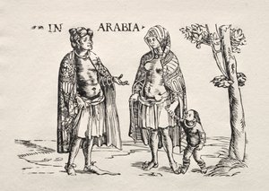 Einheimische von Arabien und den Indies