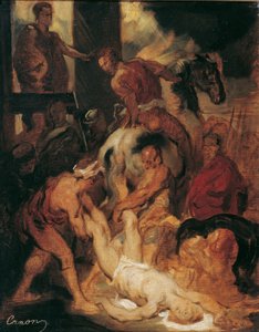 Die Marter des heiligen Hippolytus