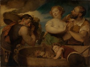 Weinlese von Hans Canon