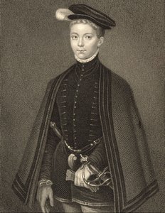 Porträt von Henry Stewart (1545-67) Lord Darnley, aus 