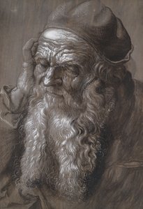 Ein alter Mann im Alter von 93: St. Hieronymus von Hans Hoffmann