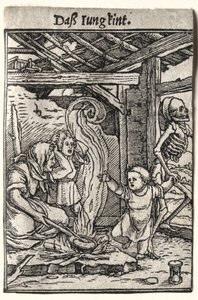 Totentanz: Das Kind, um 1526