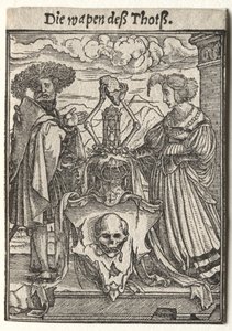 Totentanz: Das Wappen des Todes von Hans Holbein