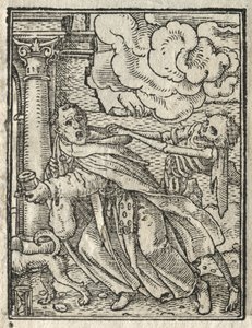 Der Totentanz: Der Bettelmönch, Die Nonne von Hans Holbein