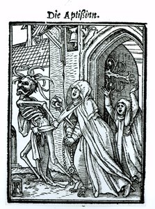 Der Tod und die Äbtissin, aus 