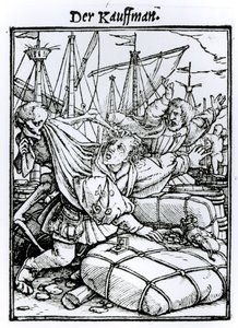 Der Tod und der Kaufmann, aus 