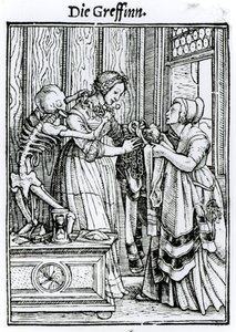 Der Tod und die Geliebte, aus 