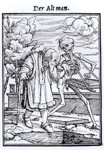 Der Tod und der alte Mann, aus 
