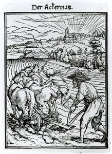 Der Tod und der Pflüger, aus 