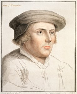 Richard Rich, erster Baron Rich (um 1496-1567) graviert von Francesco Bartolozzi (1727-1815) von Hans Holbein der Jüngere