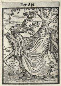 Totentanz: Der Abt von Hans Holbein the Younger