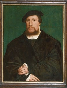 Porträt eines Hansekaufmanns von Hans Holbein the Younger