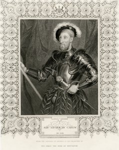 Sir Nicholas Carew von Hans Holbein der Jüngere