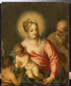 Die Heilige Familie mit Johannes dem Täufer