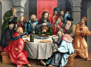Das letzte Abendmahl von Hans Leonhard Schäufelein